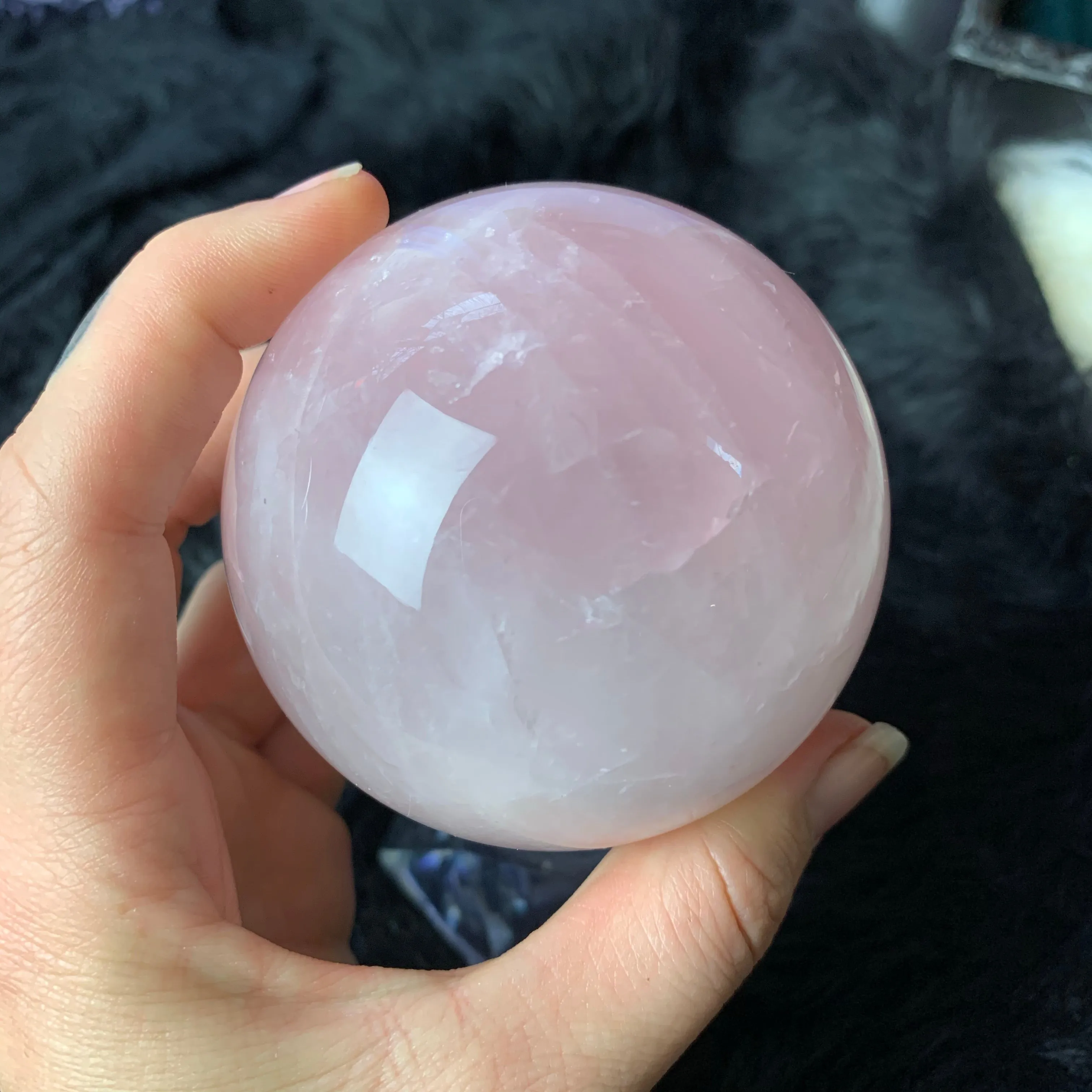 Rose Quartz Sphere no.2