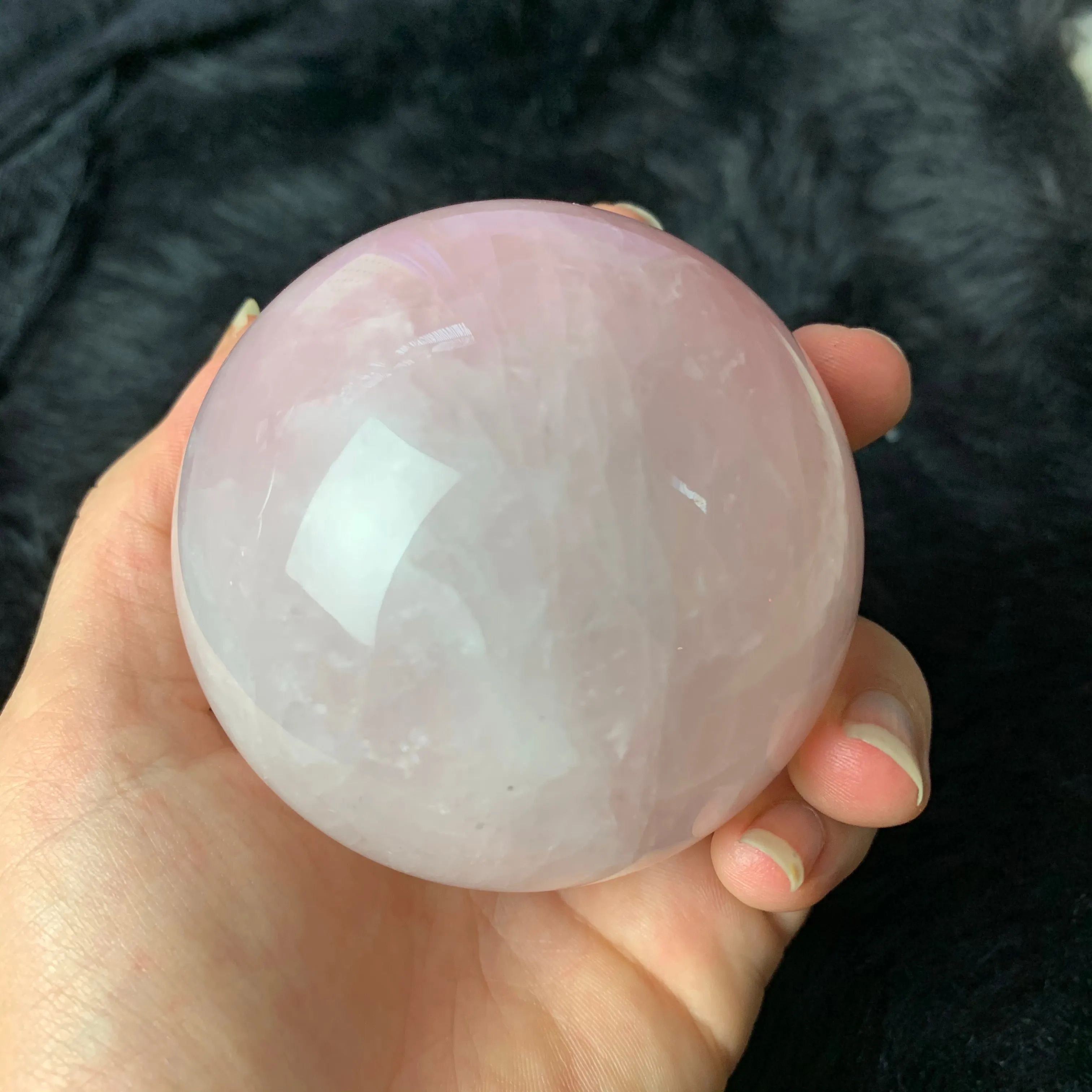 Rose Quartz Sphere no.2