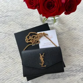 Saint Laurent Uptown Chain Wallet