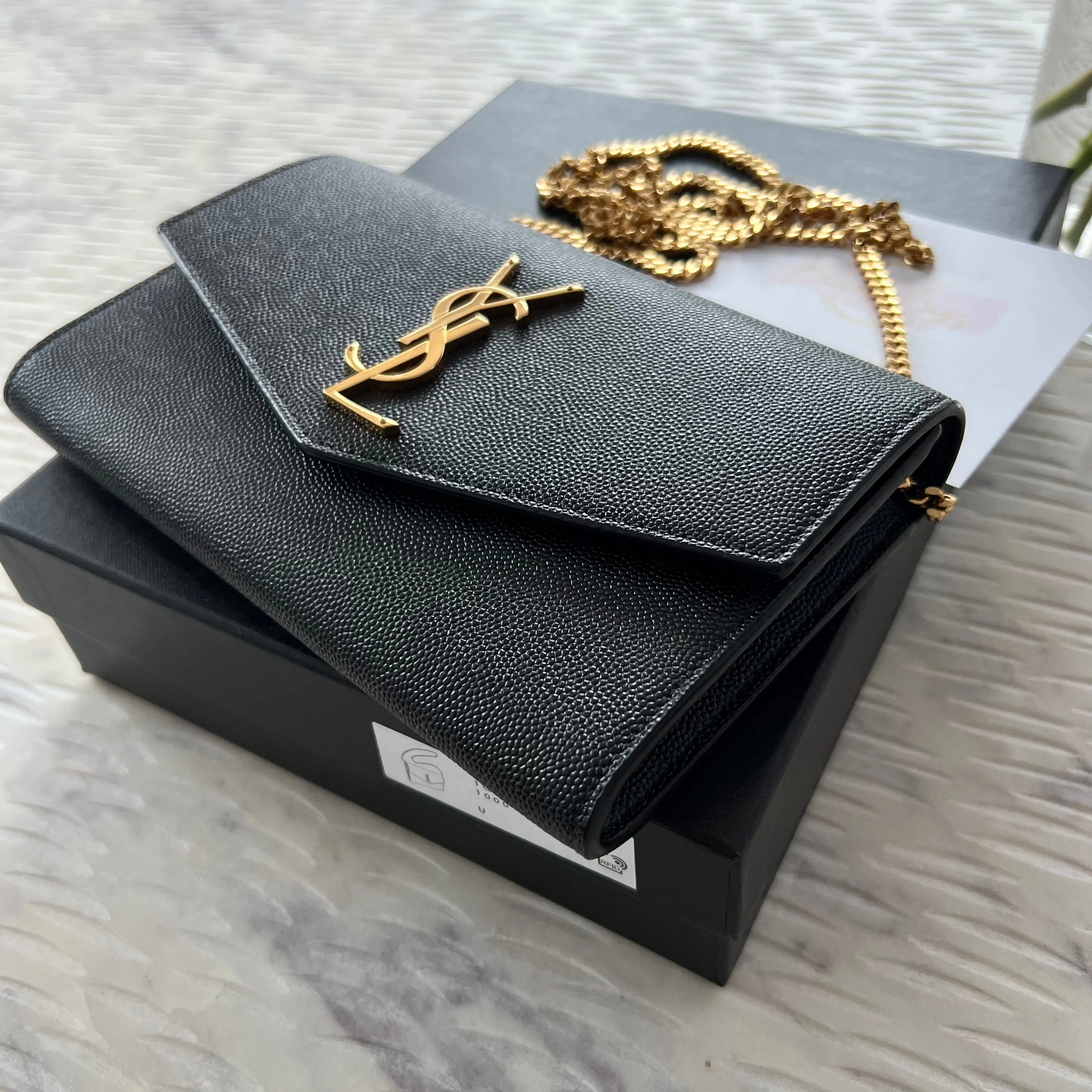 Saint Laurent Uptown Chain Wallet