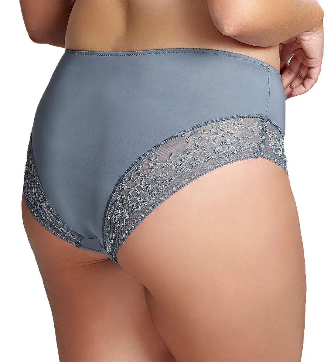 Sculptresse by Panache Roxie Highwaist Brief (9582) - Slate Blue