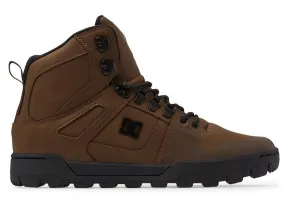 shoes DC Pure High -Top WR Boot - DCC/Dark Chocolate - men´s