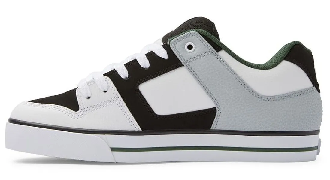 shoes DC Pure - WBN/White/Black/Green - men´s