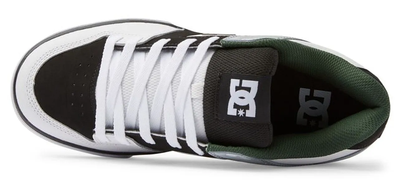 shoes DC Pure - WBN/White/Black/Green - men´s