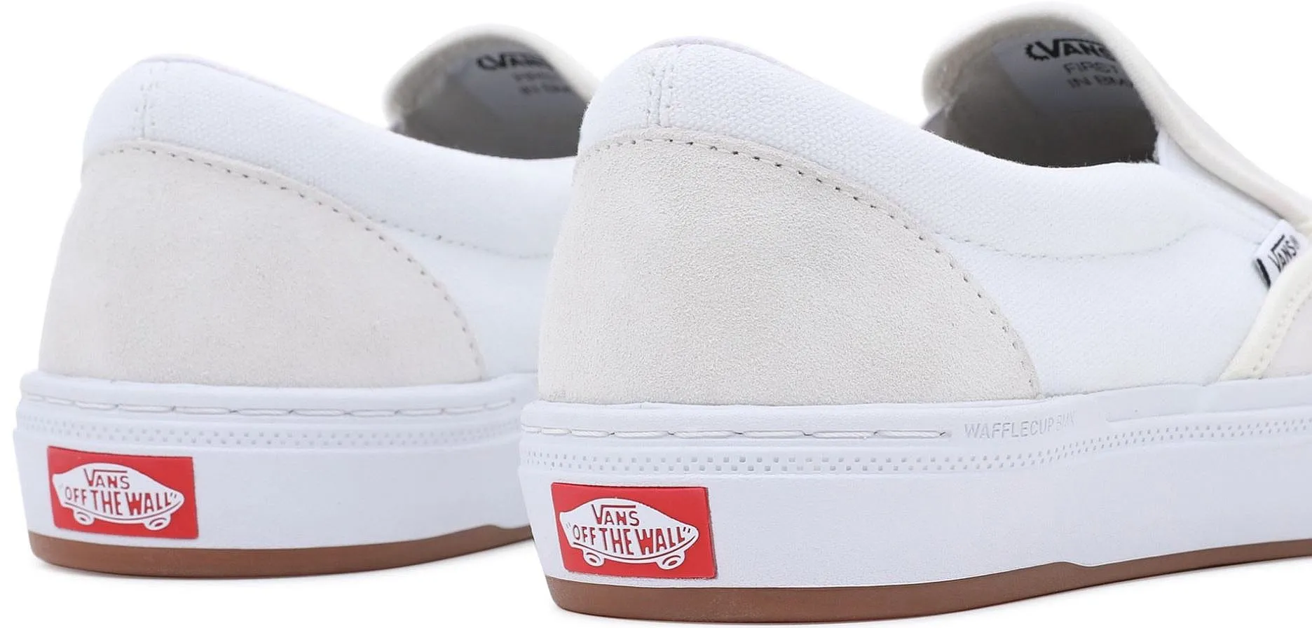 shoes Vans BMX Slip-On - Marshmallow/White - men´s