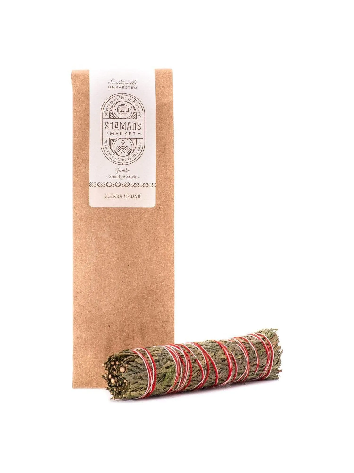 Sierra Cedar Smudge Incense Bundle - Jumbo