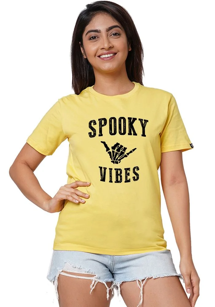 Spooky Vibes Women T-Shirt