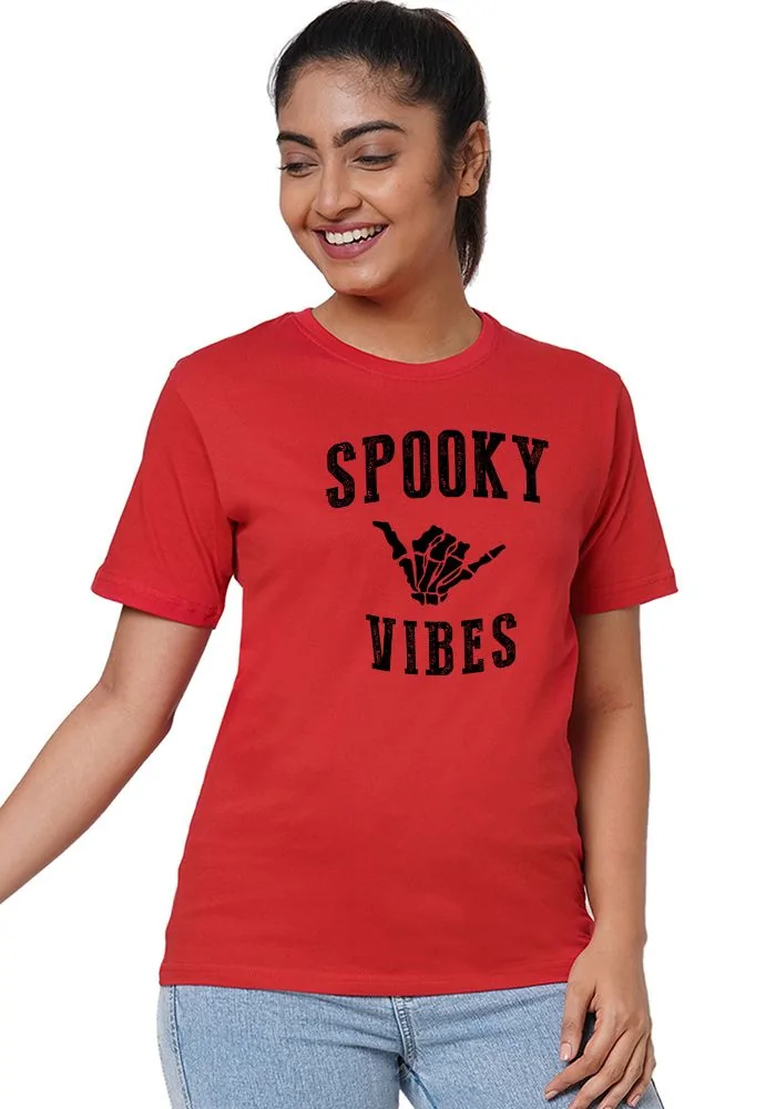 Spooky Vibes Women T-Shirt