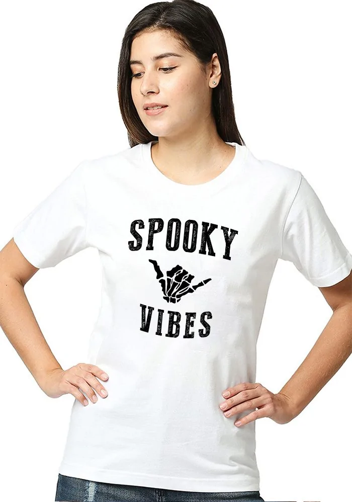 Spooky Vibes Women T-Shirt