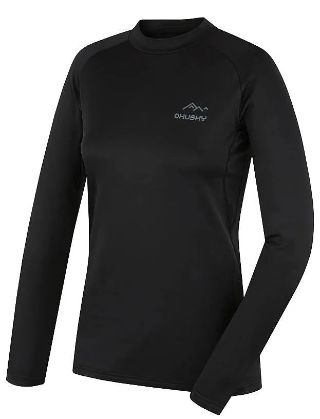 T-Shirt Husky Active Winter Tromi LS - Black - women´s