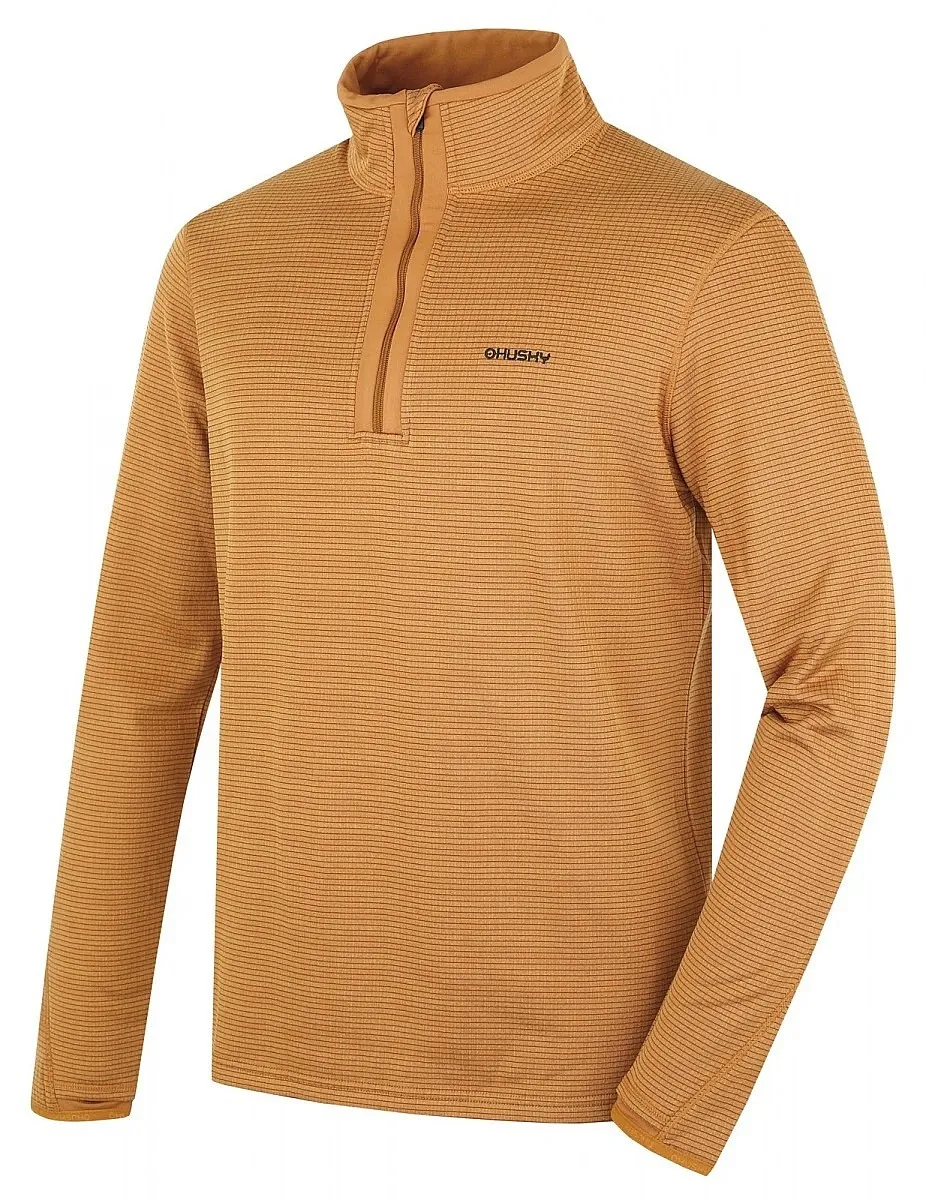 T-Shirt Husky Artic LS - Mustard - men´s