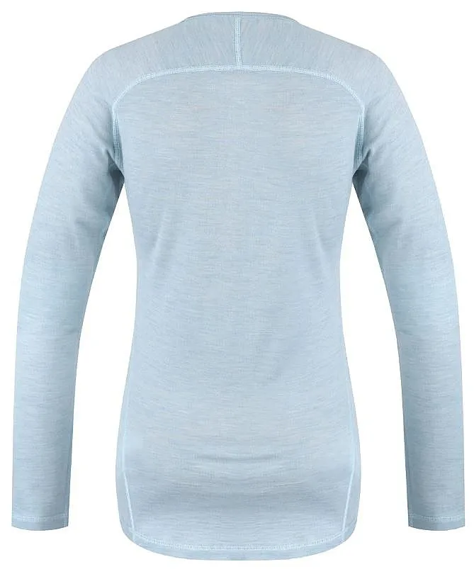 T-Shirt Husky Merino Merow LS - Faded Mint - women´s