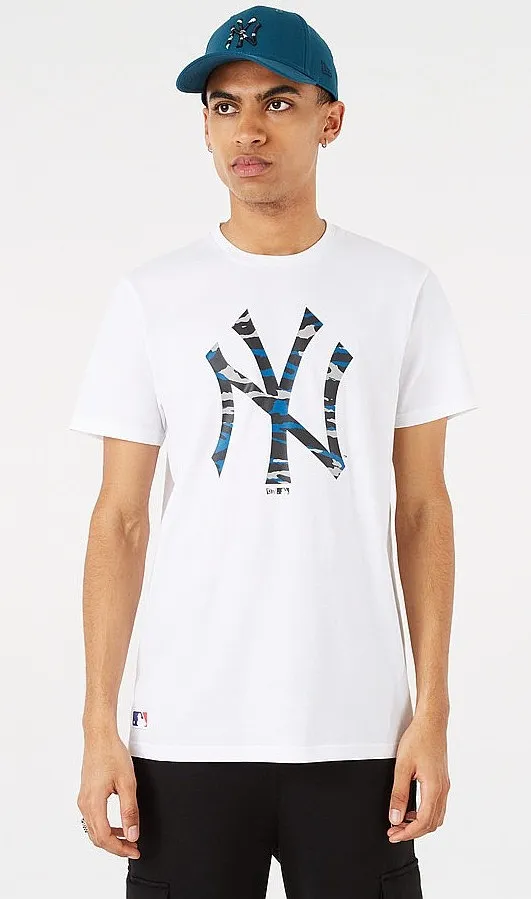 T-Shirt New Era Seasonal Infill MLB New York Yankees - White/Camo - men´s