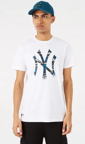 T-Shirt New Era Seasonal Infill MLB New York Yankees - White/Camo - men´s