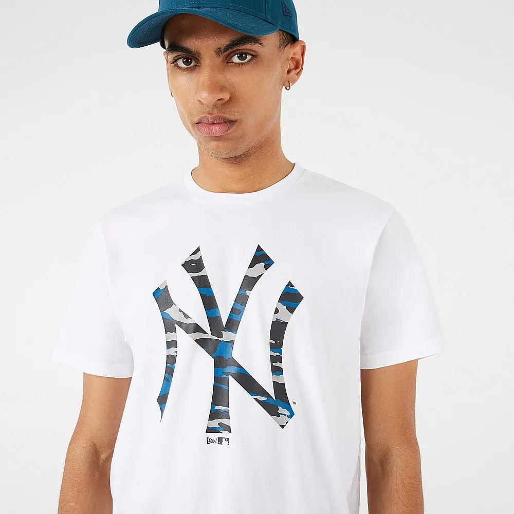 T-Shirt New Era Seasonal Infill MLB New York Yankees - White/Camo - men´s