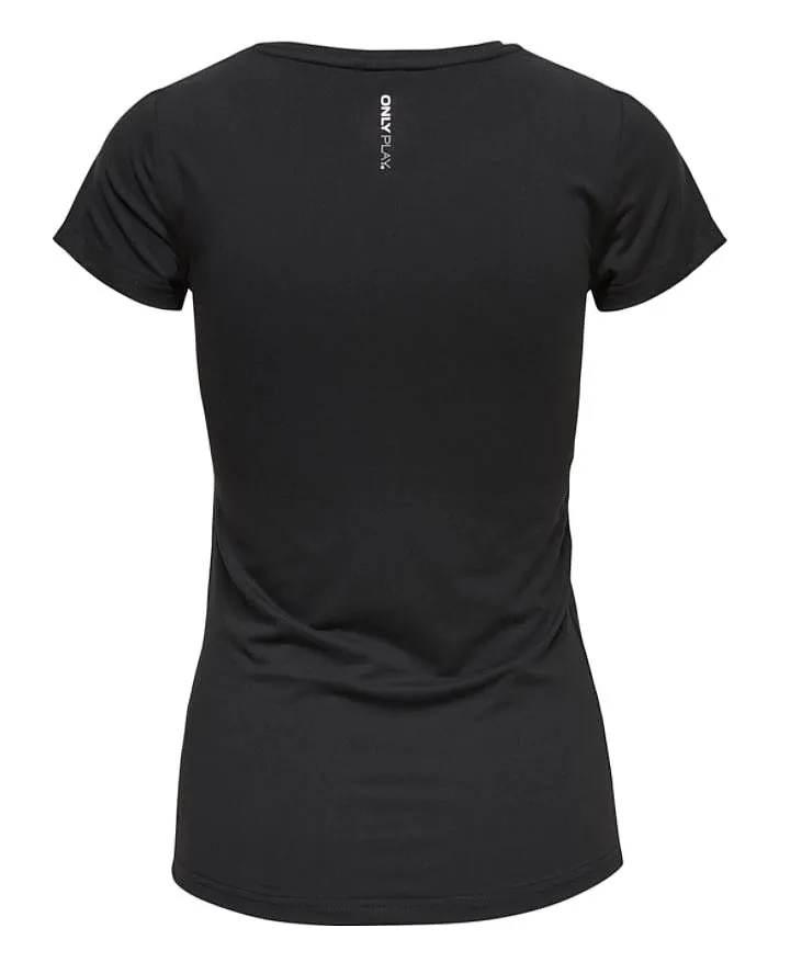 T-Shirt ONLY Play Clarisa Training - Black - women´s