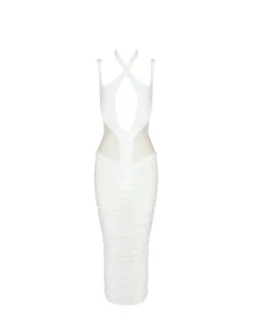 The Gabrielle Midi - White