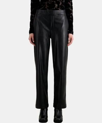 The Kooples Leather Effect Trousers