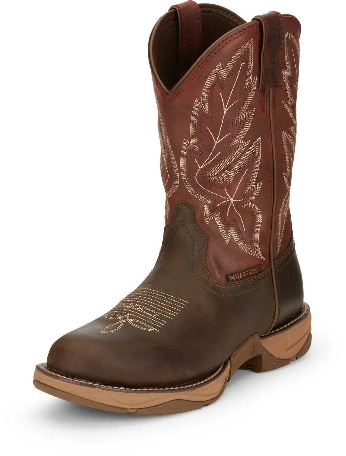 Tony Lama 3R Mens Mankato Espresso Leather Work Boots