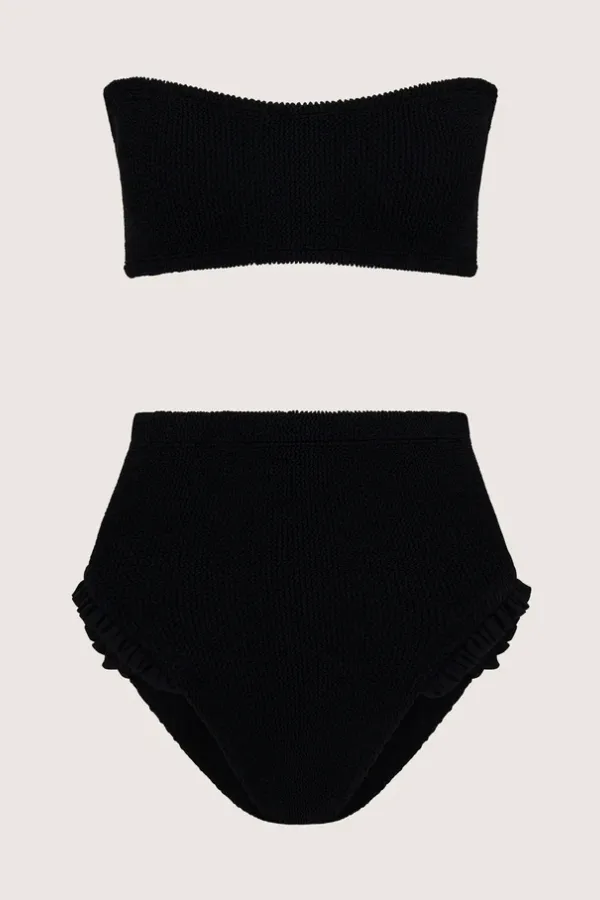 Tracey Frill Bikini Black/Black