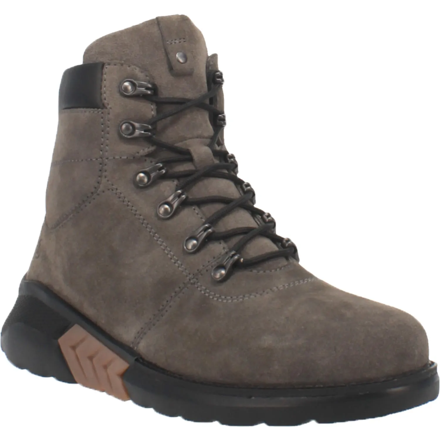 Traffic Zone Grey Suede Leather Boots (DS)