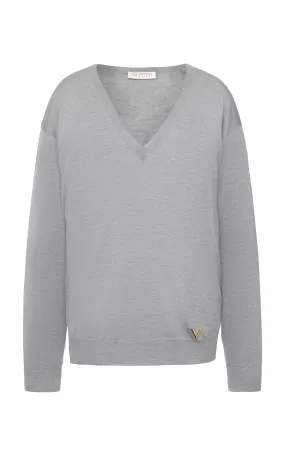 Valentino Garavani Silk-Cashmere Sweater