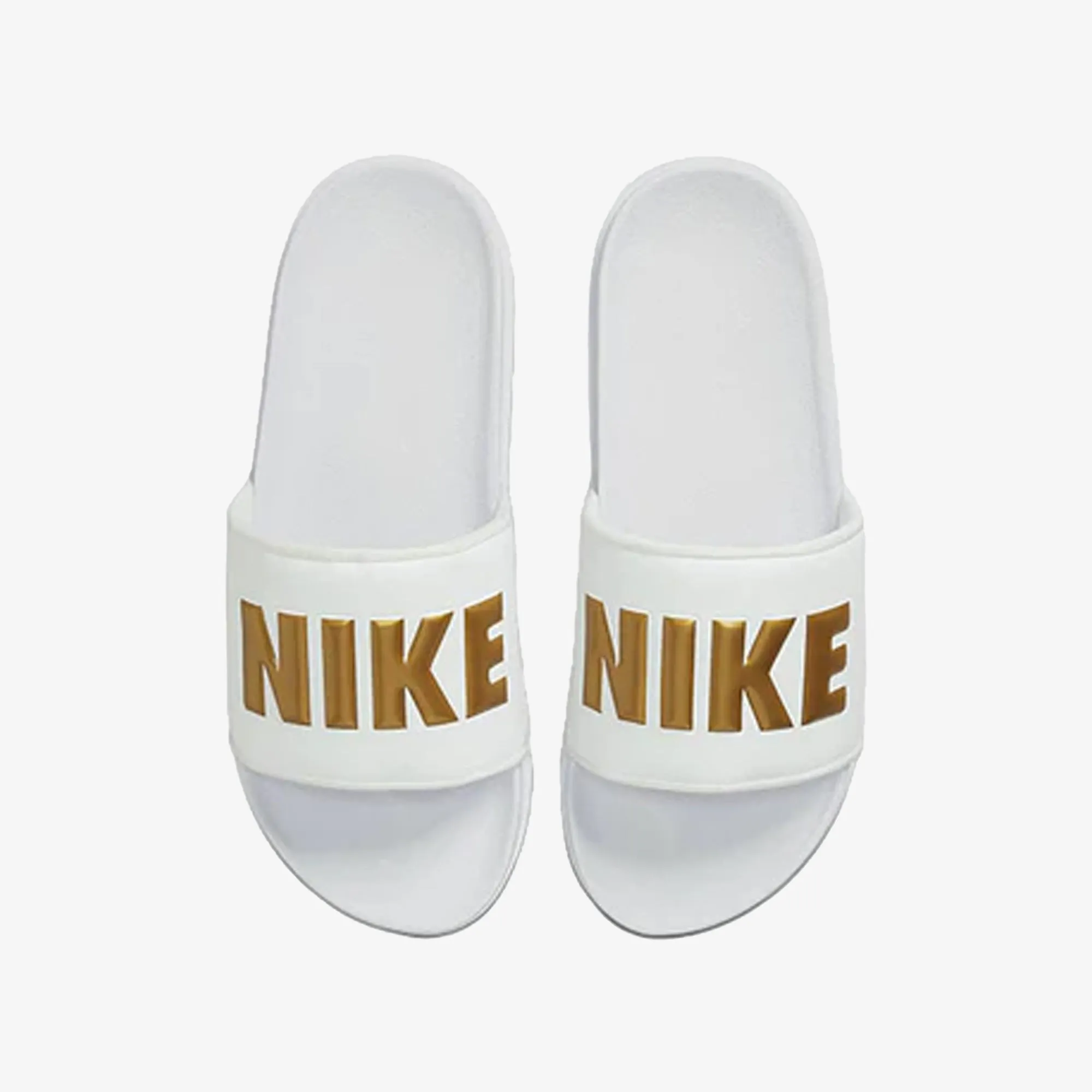 WMN'S OFFCOURT 'WHITE/METALLIC GOLD-WHITE'