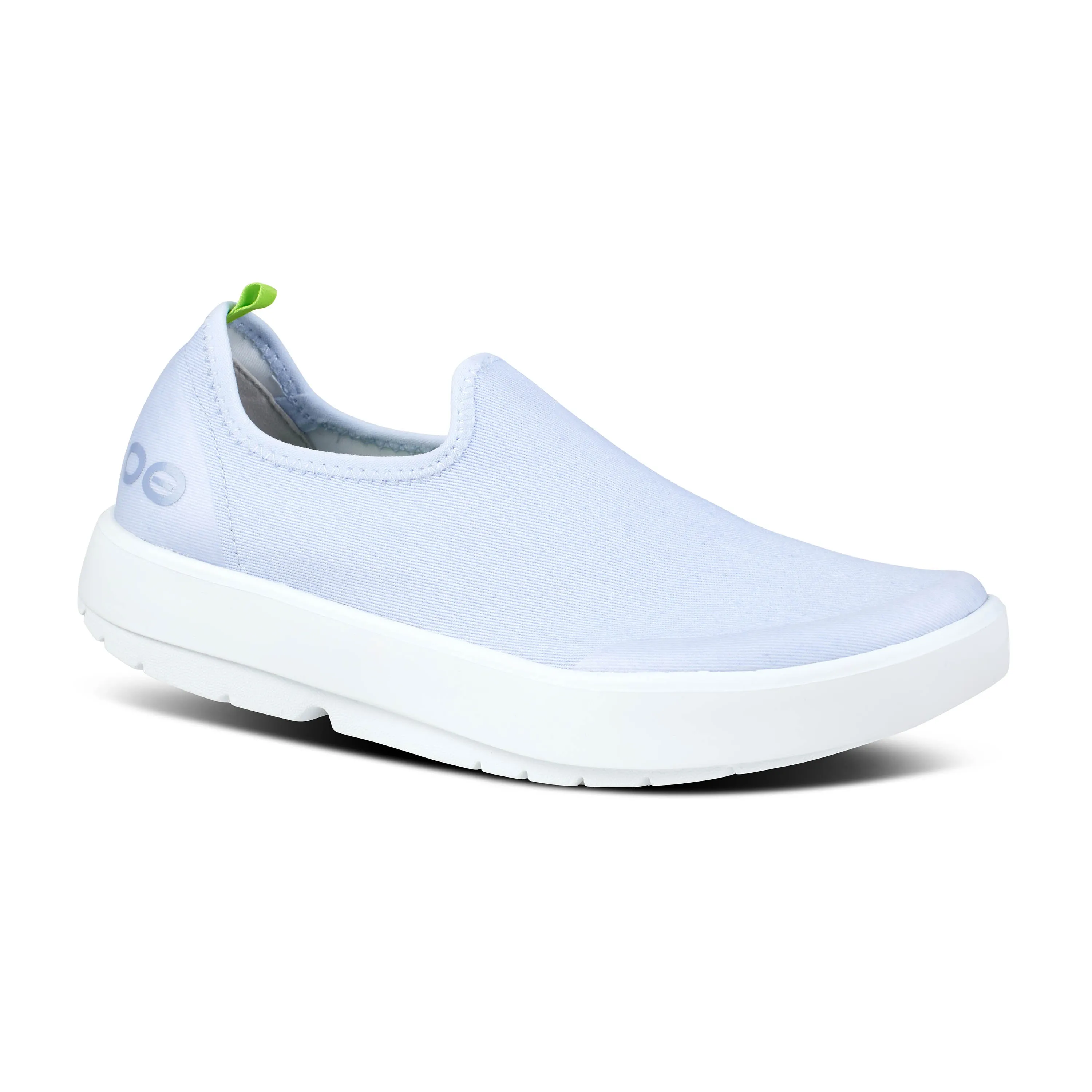  Women's OOMG eeZee Low Canvas Slip-On in Jade  