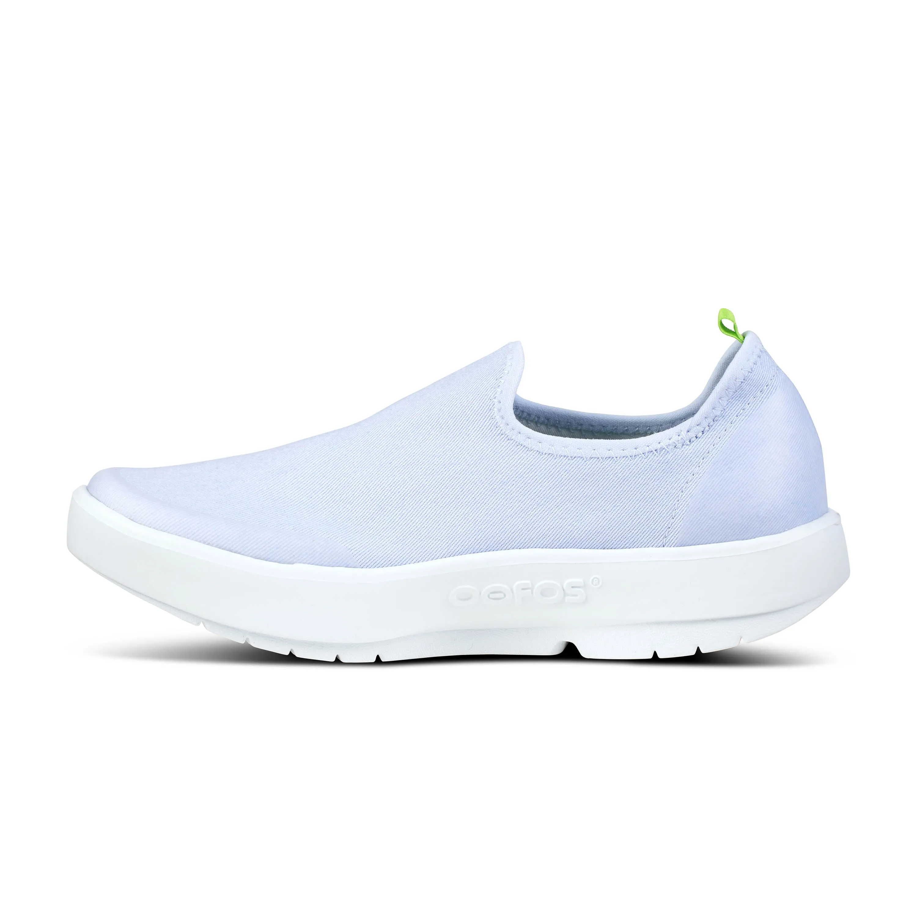  Women's OOMG eeZee Low Canvas Slip-On in Jade  