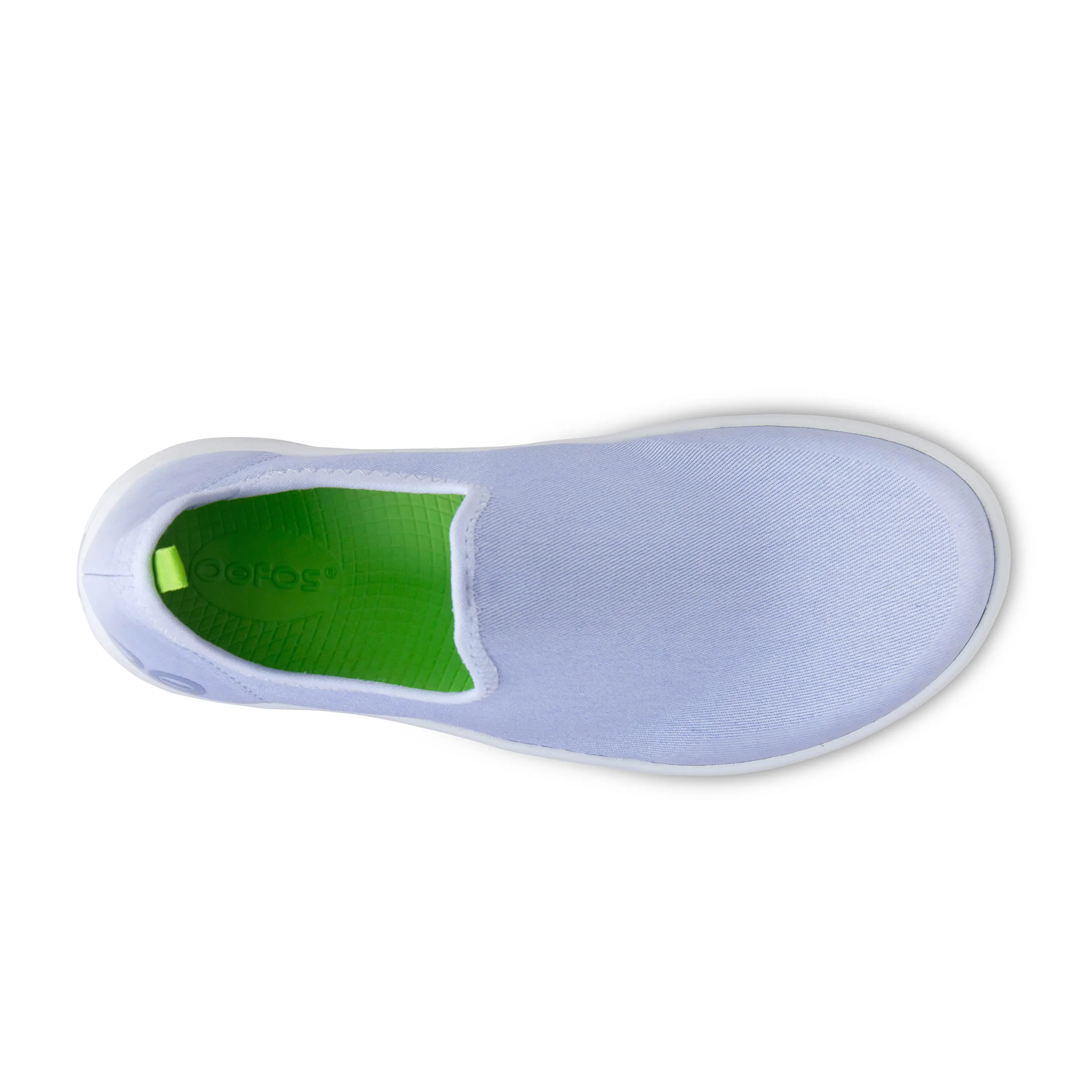  Women's OOMG eeZee Low Canvas Slip-On in Jade  