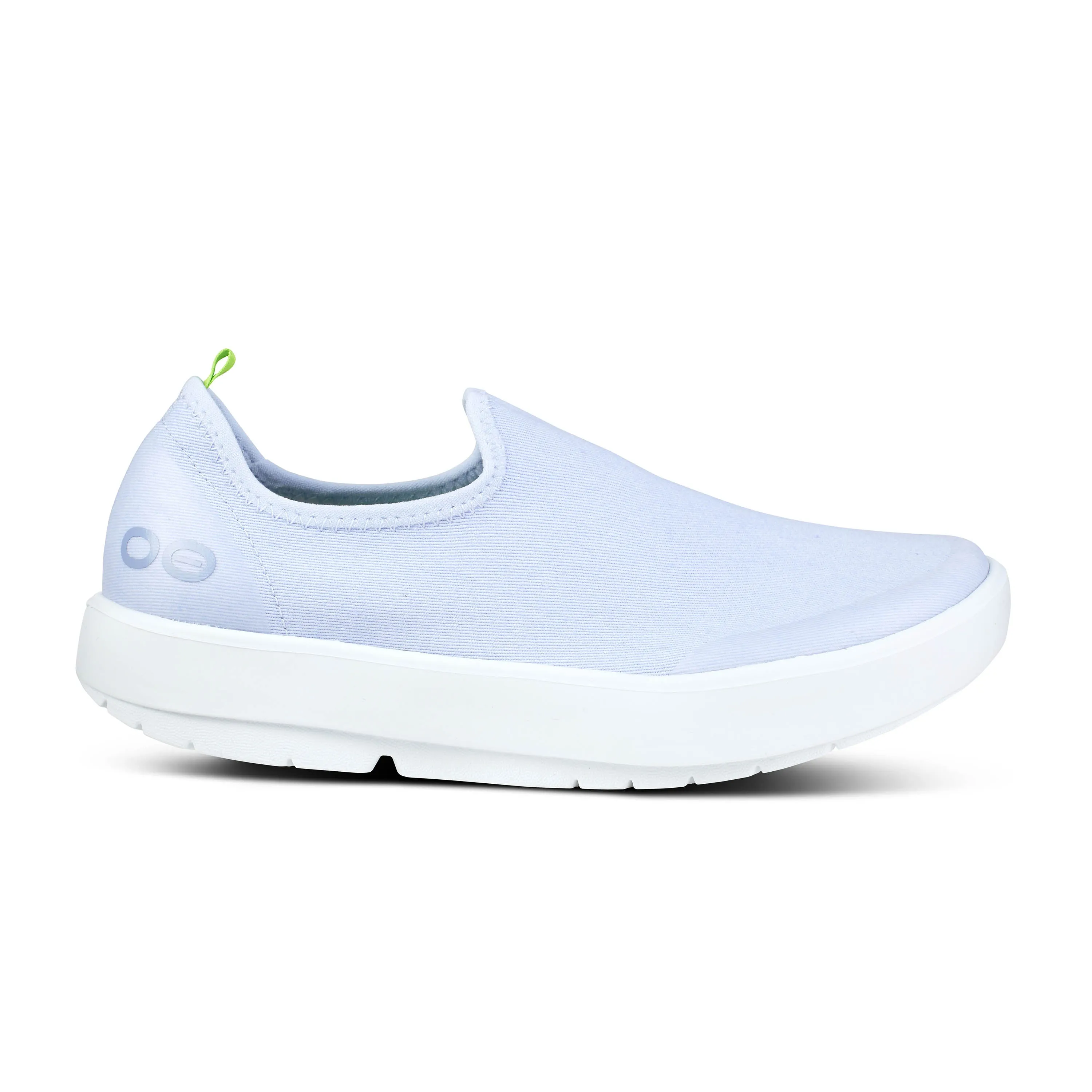  Women's OOMG eeZee Low Canvas Slip-On in Jade  