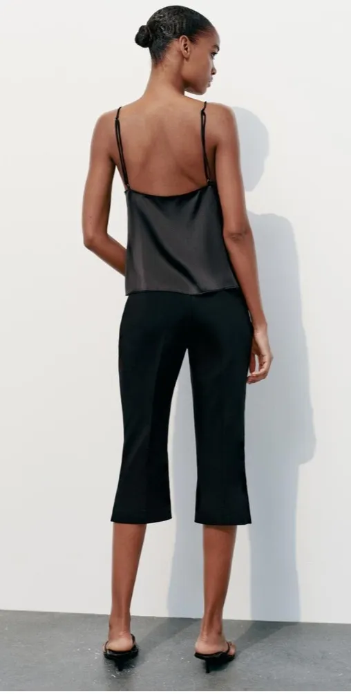 ZARA  |Casual Style Sleeveless Plain Elegant Style