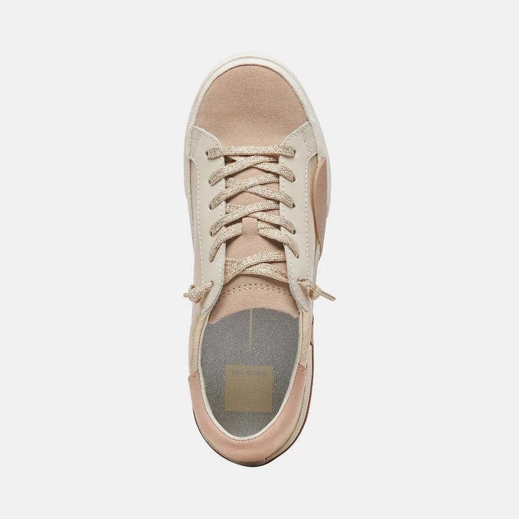 ZINA SNEAKERS GOLD LEATHER– Dolce Vita 6922089398338